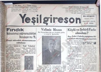 10 Temmuz 1937 – Sayı 494