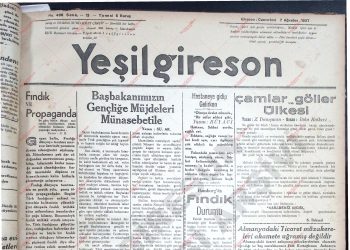 7 Ağustos 1937 – Sayı 498