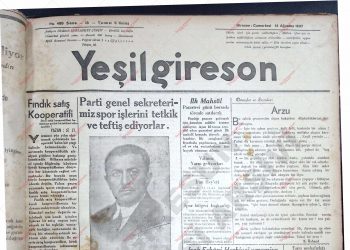 14 Ağustos 1937 – Sayı 499