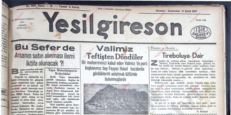 11 Eylül 1937 – Sayı 503