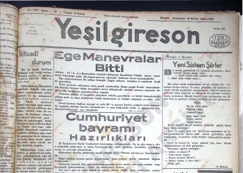 16 Ekim 1937 – Sayı 507