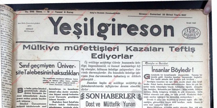 23 Ekim 1937 – Sayı 508