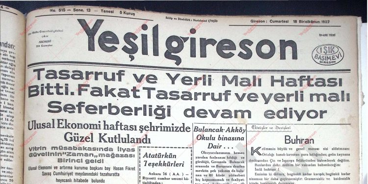 18 Aralık 1937 – Sayı 515