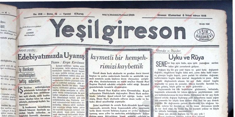 8 Ocak 1938 – Sayı 518