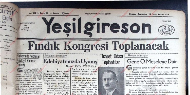 15 Ocak 1938 – Sayı 519