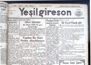 22 Ocak 1938 – Sayı 520