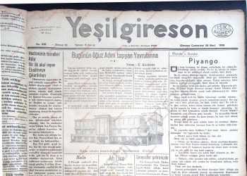26 Mart 1938 – Sayı 528