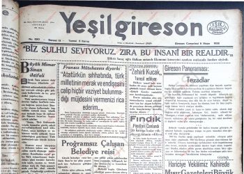 9 Nisan 1938 – Sayı 530