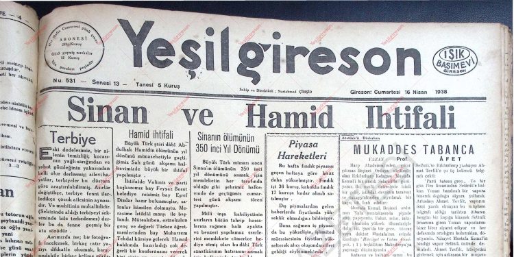 16 Nisan 1938 – Sayı 531