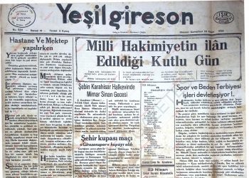 23 Nisan 1938 – Sayı 532