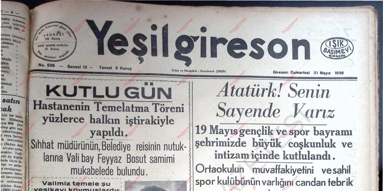21 Mayıs 1938 – Sayı 536