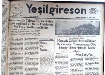 28 Mayıs 1938 – Sayı 537