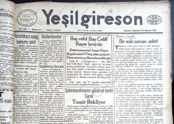 20 Ağustos 1938 – Sayı 549