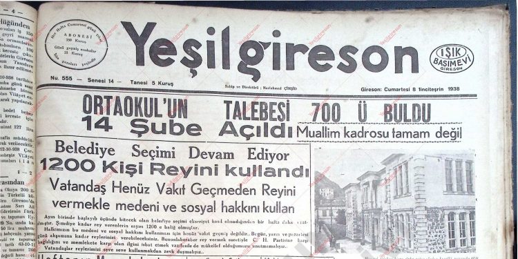 8 Ekim 1938 – Sayı 555