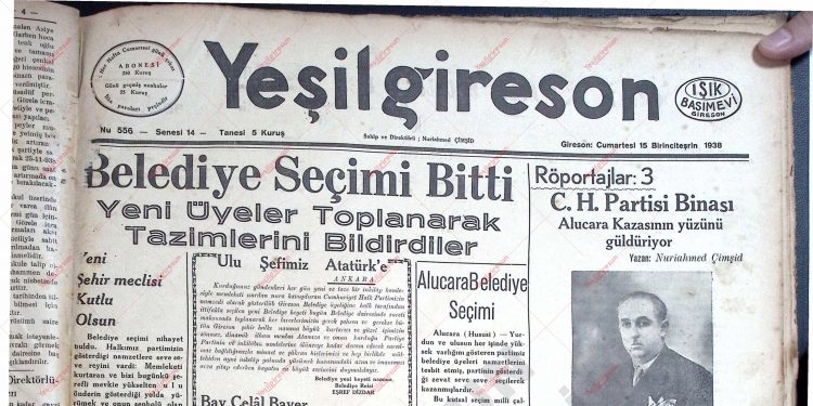15 Ekim 1938 – Sayı 556