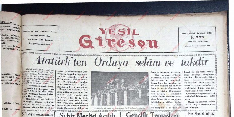 5 Kasım 1938 – Sayı 559