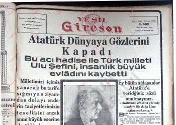 12 Kasım 1938 – Sayı 560