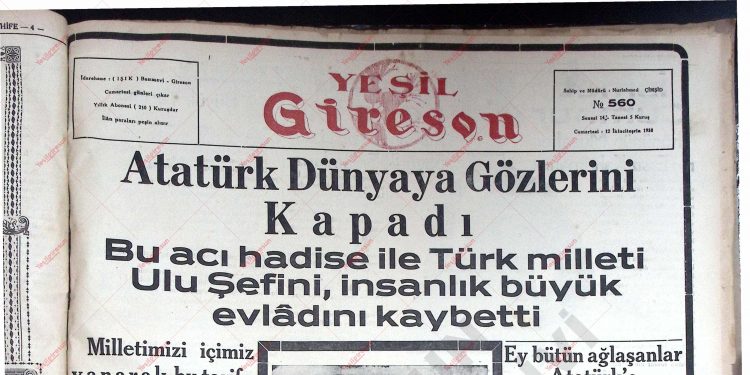 12 Kasım 1938 – Sayı 560