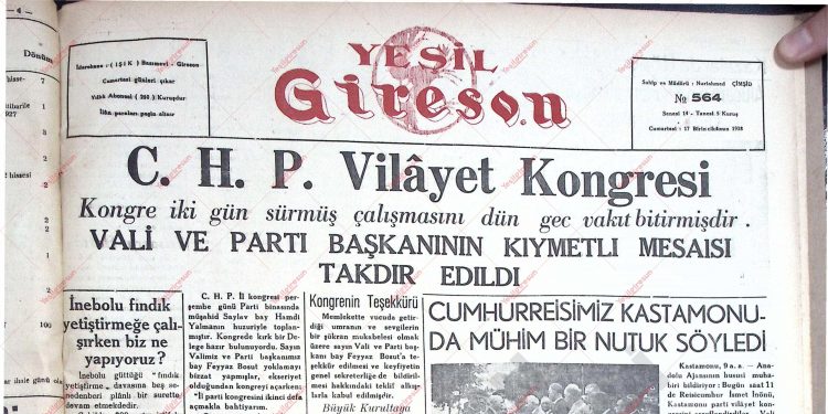 17 Aralık 1938 – Sayı 564