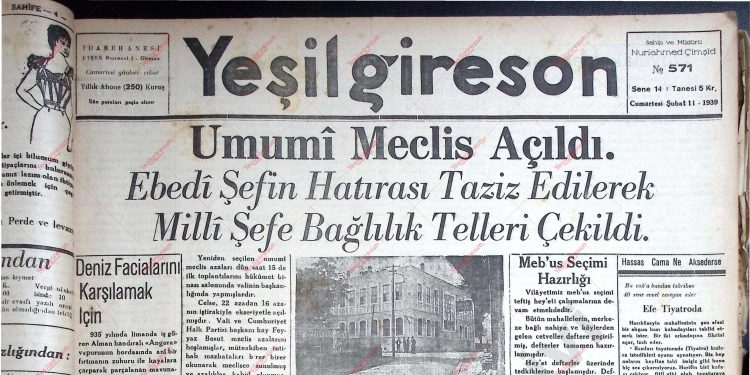 11 Şubat 1939 – Sayı 571