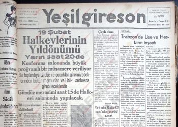18 Şubat 1939 – Sayı 572