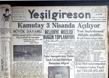 1 Nisan 1939 – Sayı 578