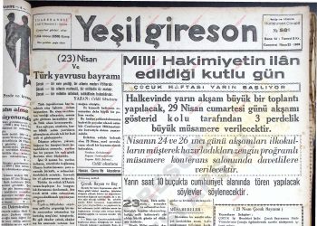 22 Nisan 1939 – Sayı 581