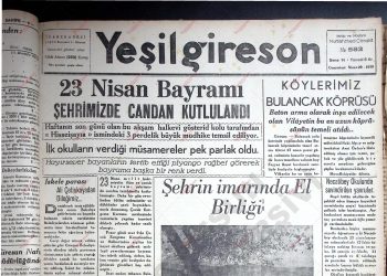 29 Nisan 1939 – Sayı 582