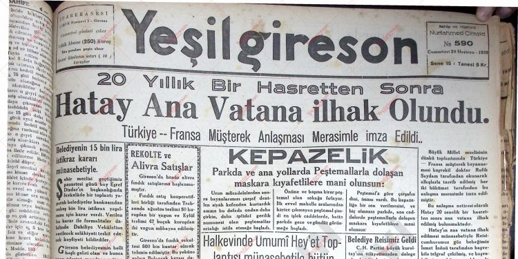 24 Haziran 1939 – Sayı 590