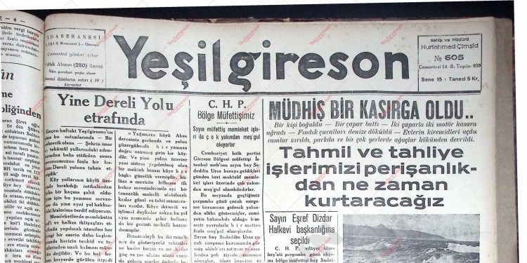 14 Ekim 1939 – Sayı 605