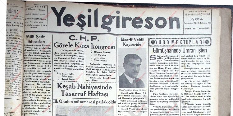 23 Aralık 1939 – Sayı 614