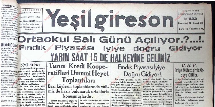 24 Şubat 1940 – Sayı 622