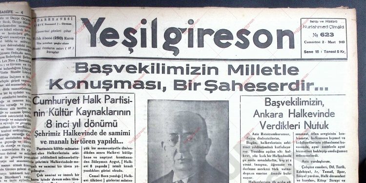 2 Mart 1940 – Sayı 623