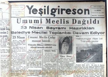 20 Nisan 1940 – Sayı 630