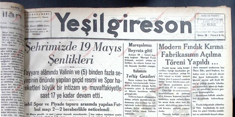 25 Mayıs 1940 – Sayı 635