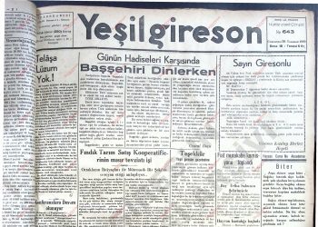 20 Temmuz 1940 – Sayı 643