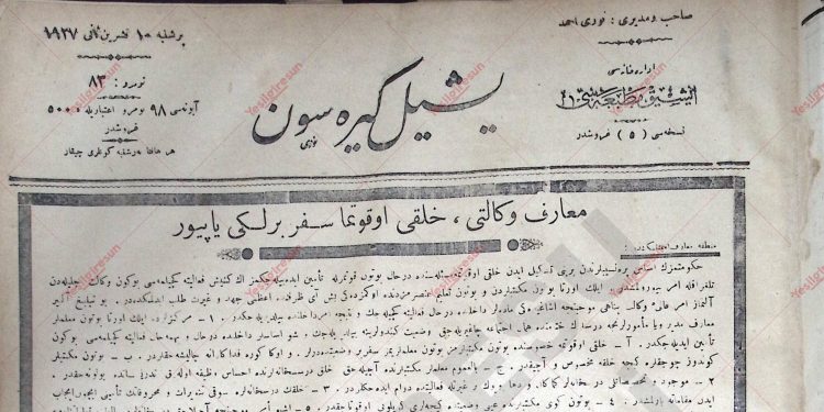 10 Kasım 1927 – Sayı 83