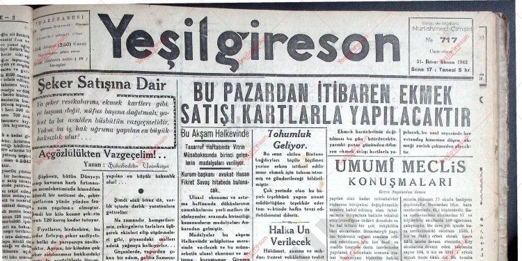 31 Ocak 1942 – Sayı 717