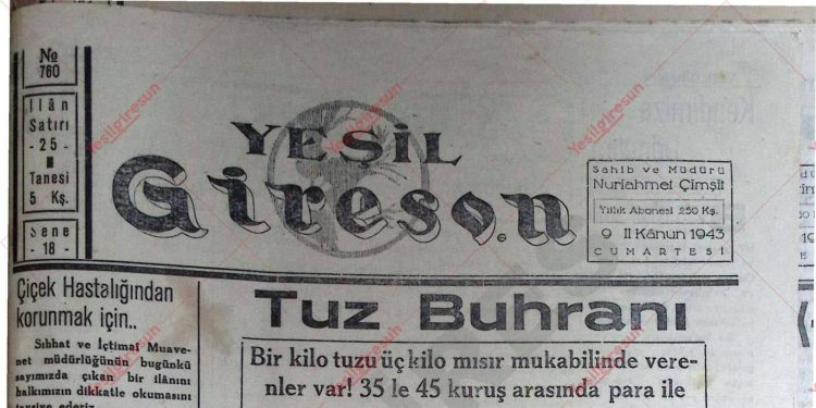 9 Ocak 1943 – Sayı 760