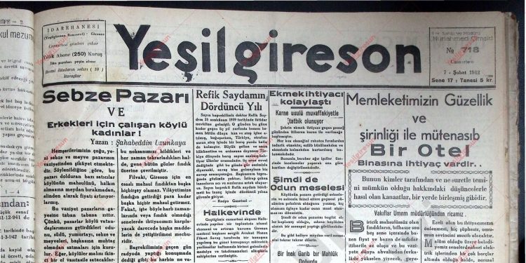 7 Şubat 1942 – Sayı 718