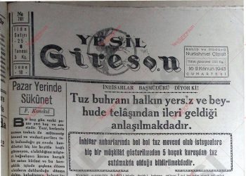 16 Ocak 1943 – Sayı 761