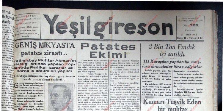 21 Mart 1942 – Sayı 723