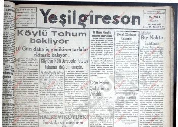 16 Mayıs 1942 -Sayı 731