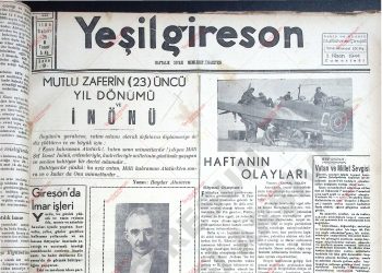 1 Nisan 1944 – Sayı 822
