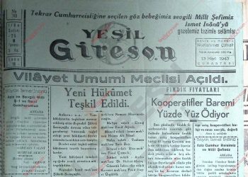 13 Mart 1943 – Sayı 769