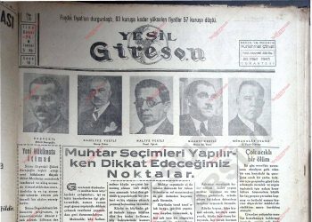 20 Mart 1943 – Sayı 770