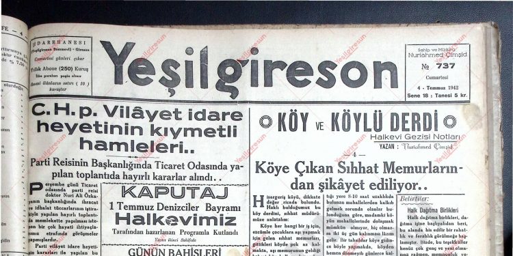 4 Temmuz 1942 -Sayı 737