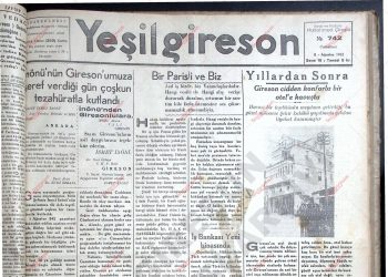 8 Ağustos 1942 – Sayı 742