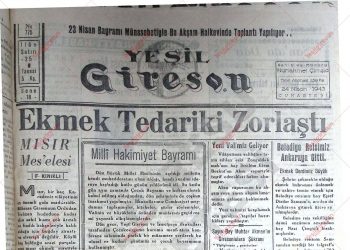 24 Nisan 1943 – Sayı 775