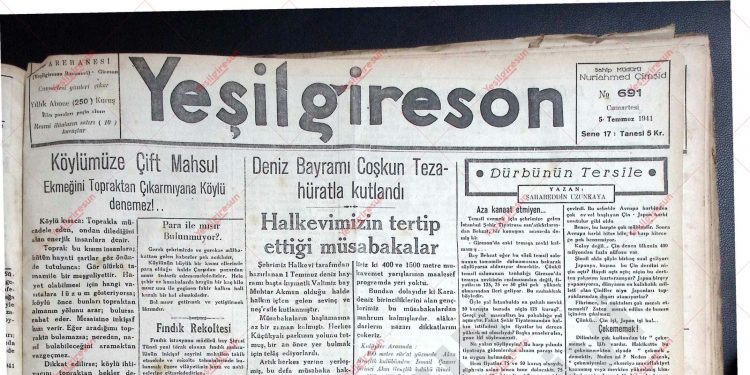5 Temmuz 1941 – Sayı 691